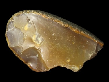 5" Mousterian Lower Paleolithic Hand Axe, 400,000-700,000 years old, BP