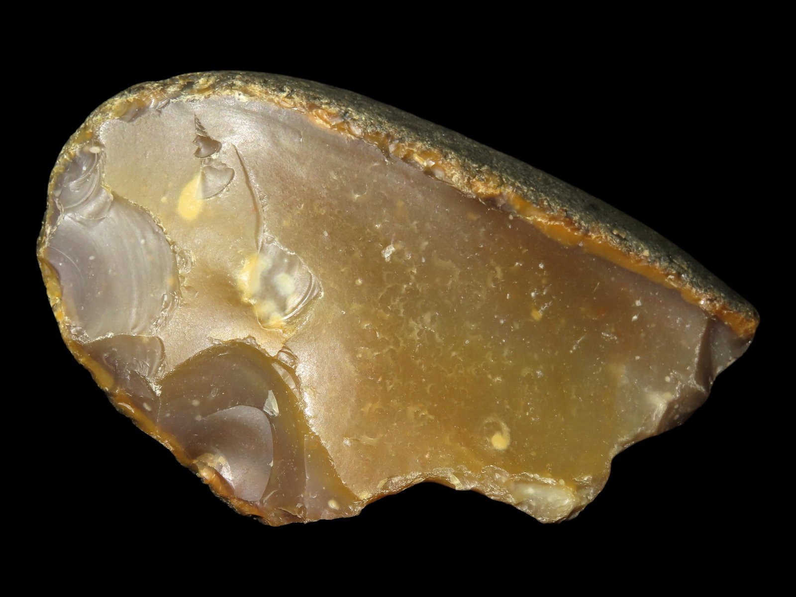 5" Mousterian Lower Paleolithic Hand Axe, 400,000-700,000 years old, BP (1 of 5)