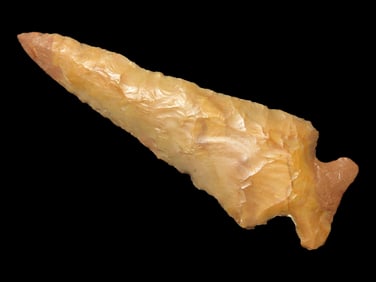 3 3/4" Carter Cave Stillwell, *restored tip and ear*, found in Kentucky, Ex Walt McIntire Collection