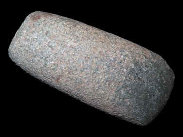 4" Pre-Columbian Square Pole Celt, made of Greenstone