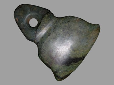 5" Chinese Jade Neolithic/Bronze Age Axe
