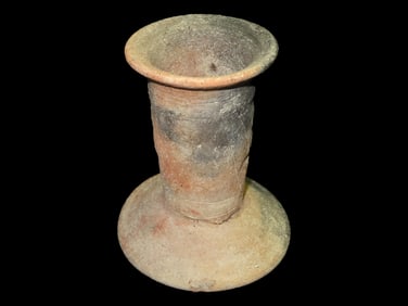 6 3/4" Seto Ware Pottery Vessel from Japan