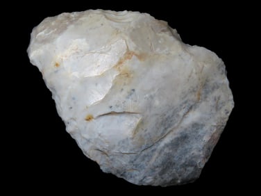 2 3/4" Red Ocher Blade, found in Ohio, from a Private Collection in Delaware