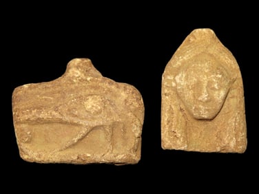 Lot of 2 Authentic Pendants Egyptian
