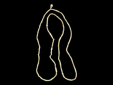 18" Long Strand of Egyptian Beads