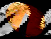 3/4" Rare Egyptian Clear Quartz Scarab: 3/4" Rare Egyptian Clear Quartz Scarab