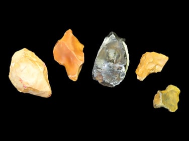 Early Man Hardstone Tools, Kent, England