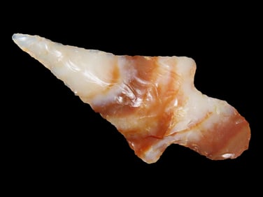 1 1/8" Translucent Alba Gem Point, found in Oregon