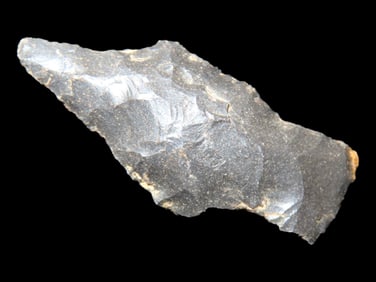 1 3/8" Stemmed Point found in Arkansas