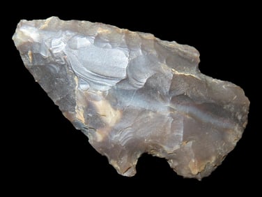 1 1/2" Stemmed Point found in Arkansas