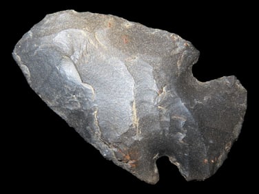 2 1/4" Corner Notch found in Arkansas