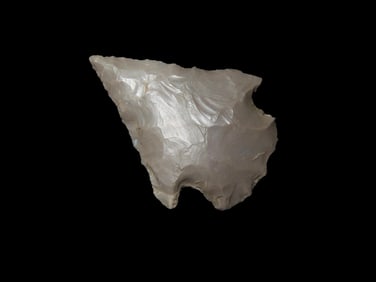 1 1/2" Big Creek, found in Wabash Co., Illinois by Russell Flener