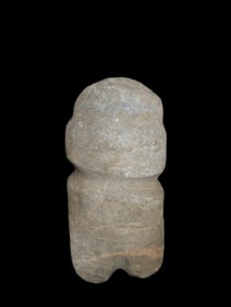 4 15/16" Pre-Columbian Mayan Human Effigy Figure, Motley COA, Mexico