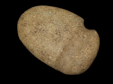 7 1/2" 3/4 Groove Illinois River Valley Type Axe, found in Scott Co., Illinois, Ex Nick