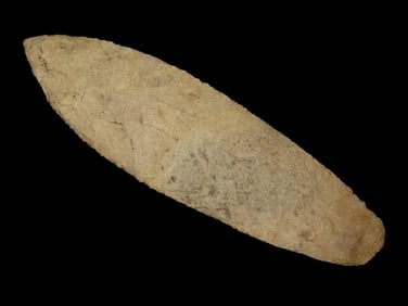 7 15/16" Ramey Knife, Dickey COA, found in Clinton Co., Illinois