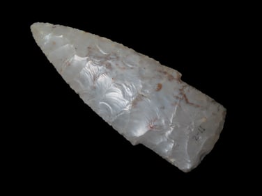 3 1/2" Scottsbluff, 2x COA- Dickey/Motley, found in Dunklin Co., Missouri, EX Donald Dale, Ex Ben
