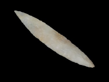 6 15/16" Bi-Pointed Knife, Dickey COA, Found by James Lienhard, Montgomery Co., Missouri