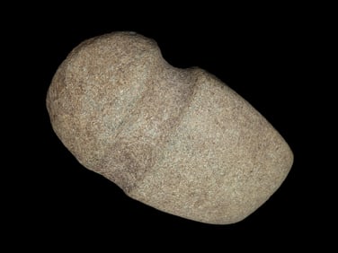 6 1/2" 3/4 Groove Axe, Found in Pike Co., Illinois