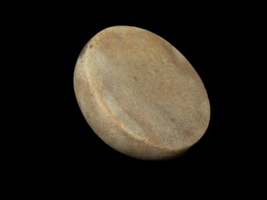 2 1/4" Round Fort Ancient Discoidal, Motley COA, South America