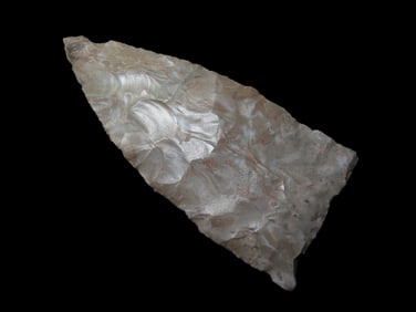 Pike Co. Illinois Gray Flint Blade - 3 1/4" x 1 1/4"