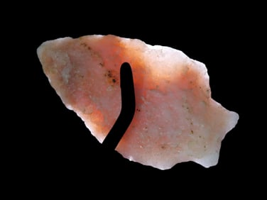 3 1/4" Quartzite Appalachian Point, EX Walt McIntire, Randolph County NC