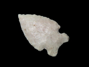 1 5/8" Burlington Chert Raddiz, Heart Shaped, Saline County Missouri