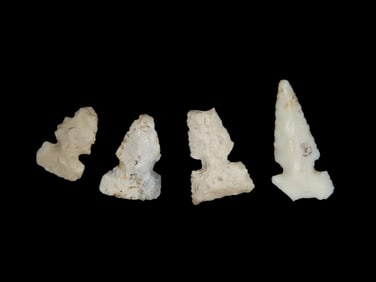 Collection of Cahokia Bird Points, Madison/St Clair Counties Illinois