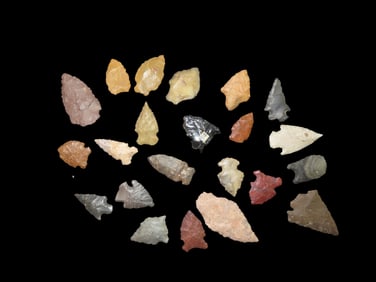 Group of 20 Very Fine Southwest New Mexico Pts, Ex Lee Schexnaydre, Jr. Collection