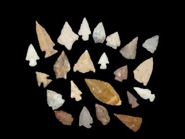 Group of 20 Very Fine Southwest New Mexico Pts, Ex Lee Schexnaydre, Jr. Collection