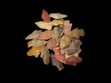 20 pieces, varying sizes and color, Lee L Schexnaydre Jr, Northeast Texas