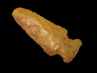 2 7/8" Big Sandy, Broken Tip/Chipped Base, St. Clair Co. MO, Ex Brad Hawking Lithics