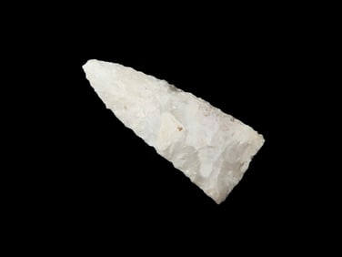 1 1/2" Triangle, Found in Massac Co. IL Ex Brad Hawking Lithics