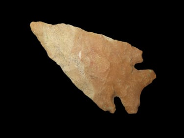 2 3/8" Thebes, Found in Massac Co. IL Ex Brad Hawking Lithics