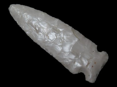 2 1/4" Godar, Warsaw Chert material, found in Lee Co., Iowa, Ex Gary VanDyke Collection