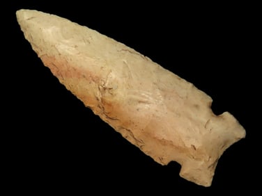 3 11/16" Hemphill, Burlington Chert, 3400 B.C. to 2600 B.C., Stermer COA, Sullivan County Missouri