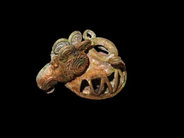 Tairona Tumbaga Figurine, Copper, Pre-Columbian, South America