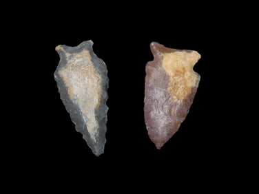 Group of 2 Arrowheads