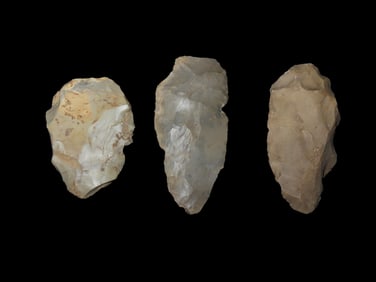Lot of 3 Flint Tools