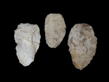 Lot of 3 Flint Tools