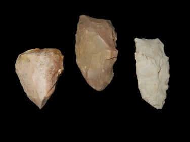 Lot of 3 Flint Tools