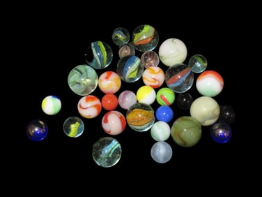 Lot of Vintage Marbles