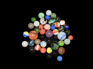 Lot of Vintage Marbles