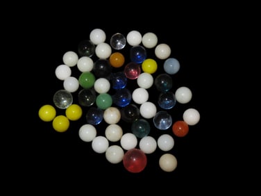 Lot of Vintage Marbles