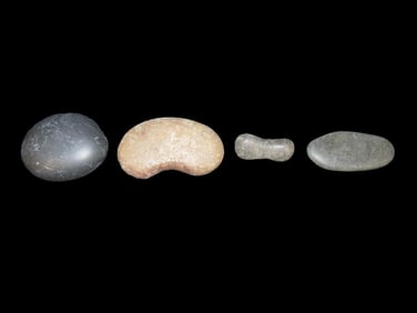 Lot of 4 Shaping and Smoothing Stones