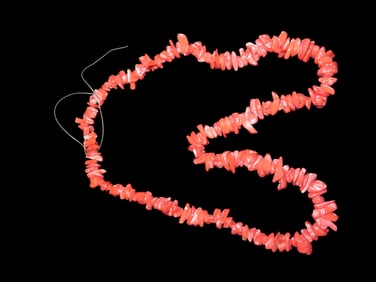 Coral Bead Necklace