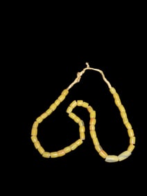 Yellow Bead Necklace