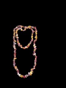 Multi Colored Bead Necklace.