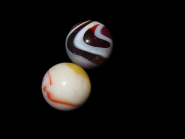 Marbles set of 3.