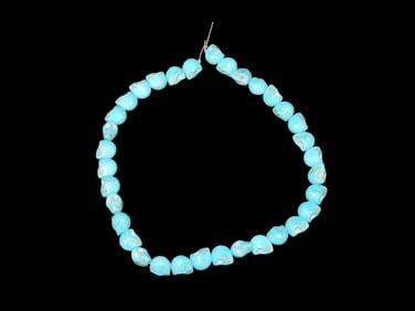 Turquoise Bead Necklace.