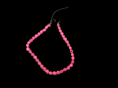 Pink Bead Necklace.